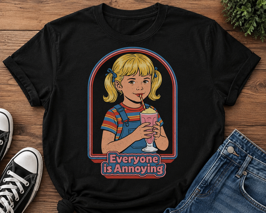 Everyone Is Annoying Retro Graphic Tee