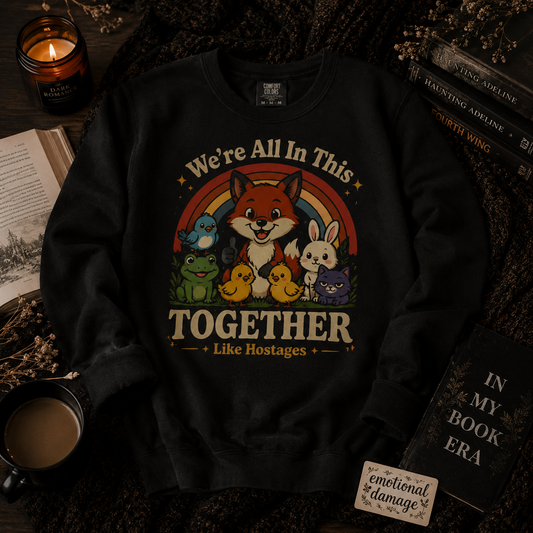 We’re All In This Together Like Hostages – Vintage Cozy Chaos