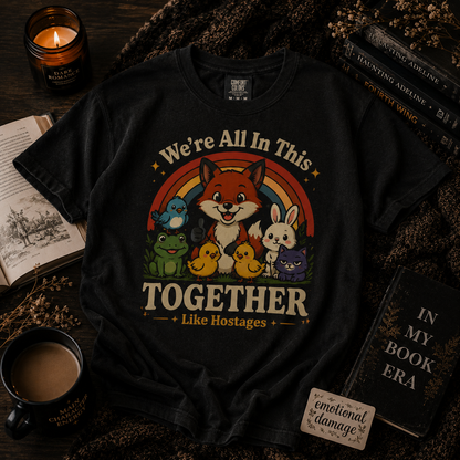 We’re All In This Together Like Hostages – Vintage Cozy Chaos