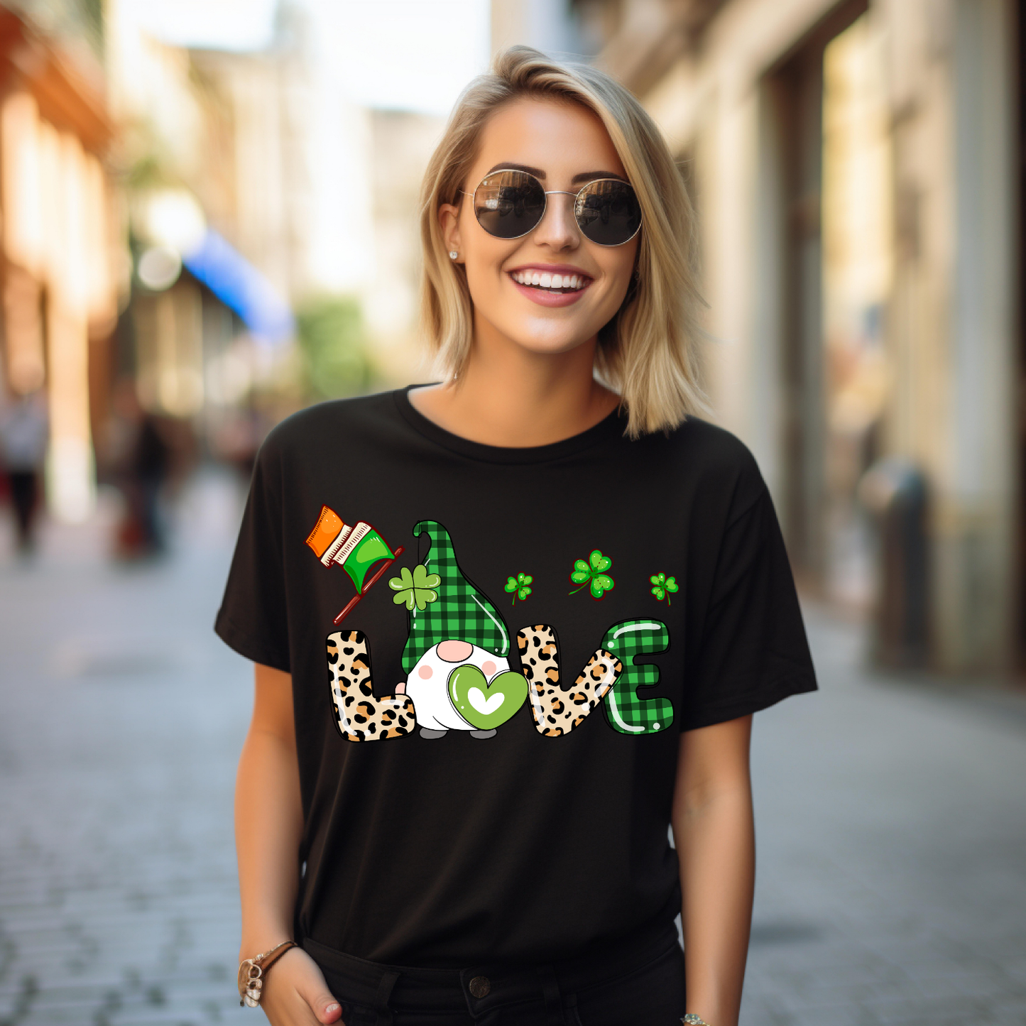 🍀💚 Lucky Gnome Love St. Patrick’s Day Tee 💚🍀