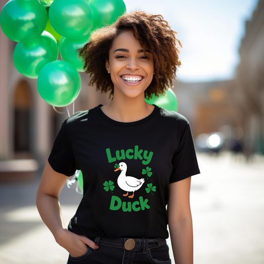 🦆🍀 Lucky Duck St. Patrick’s Day T-Shirt 🍀🦆